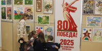 Выставка творческих работ учащихся Шербакульской детской школы искусств - Комитет культуры