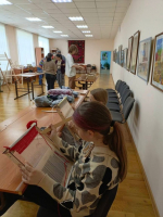 Продолжается реализация грантового проекта Фестиваль национального декоративно-прикладного искусства «Текстильные фантазии», при поддержке Президентского фонда культурных инициатив.